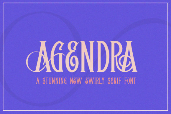 Agendra: The Bold Serif Font for Polished Digital Brands