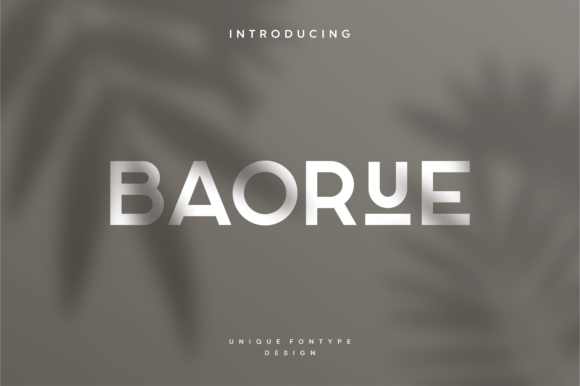 Baorue: The Bold Sans Serif Font for Modern Web Design