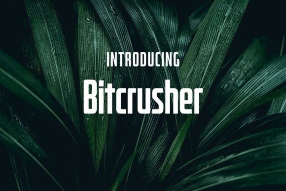 Bitcrusher Condensed Bold: The Modern Typeface for High-Impact Web Design
