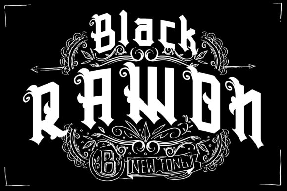 Black Rawon: The Bold Typeface That Elevates Handmade Branding