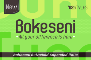 Bokeseni ExtraBold Expanded Italic: The Premium Font for Scroll-Stopping Campaigns