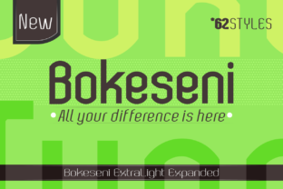 Bokeseni ExtraLight Expanded: A Modern Typeface for Digital Branding
