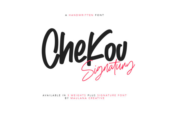 Chekov: The Handwritten Typeface That Elevates Digital Experiences