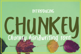 Chunkey: A Bold Script Typeface for Editorial Design