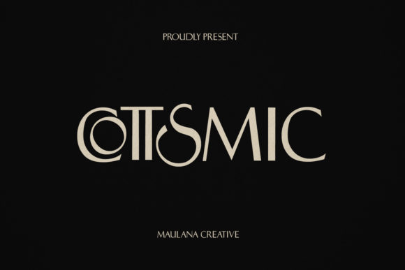 Cottsmic: The Modern Sans Serif Font for Bold Business Branding