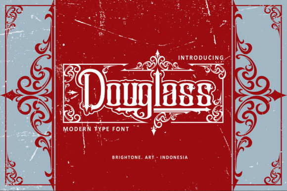 Douglass: The Bold Blackletter Typeface for Handmade Brands