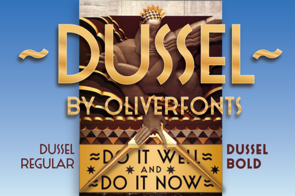 Dussel: The Bold Sans Serif Typeface for Modern Campaigns