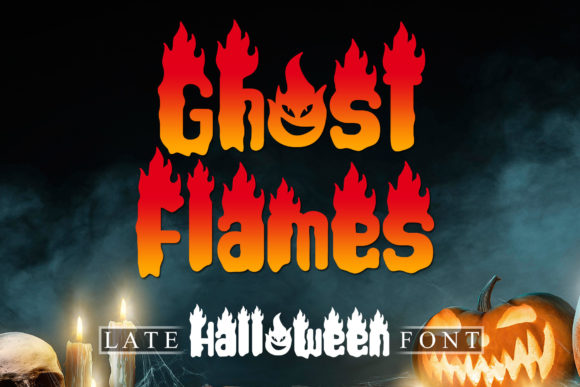 Ghost Flames: The Spooky Typeface for Scroll-Stopping Campaigns