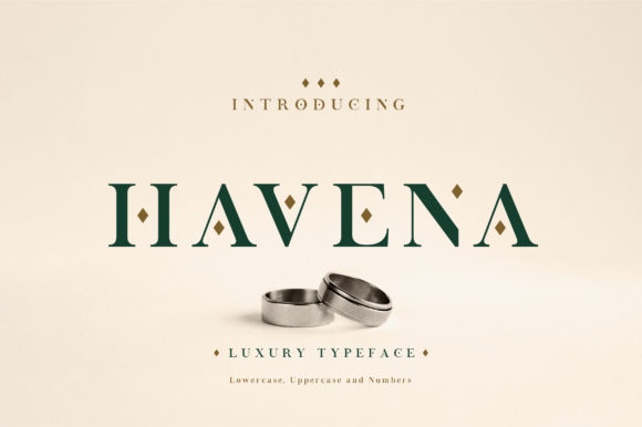 Havena: A Bold Serif Typeface for Modern Editorial Design