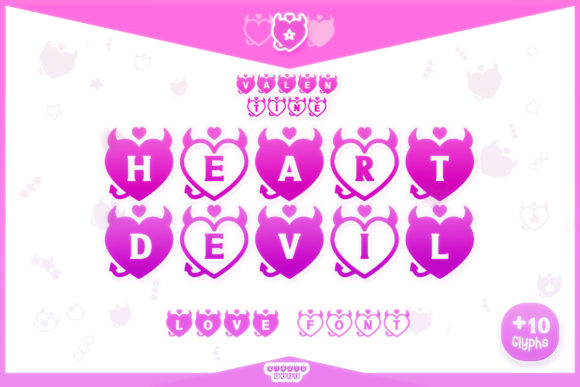 Heart Devil: The Bold Decorative Typeface for Digital Experiences