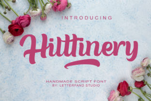 Hilttinery: The Handwritten Font for Authentic Small Business Branding