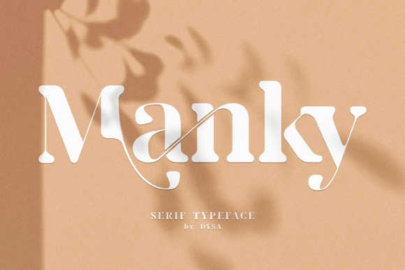 Manky: The Bold Serif Font for Memorable Brand Identity