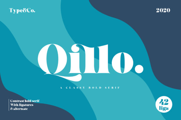 Qillo: The Bold Serif Typeface That Transforms Digital Branding