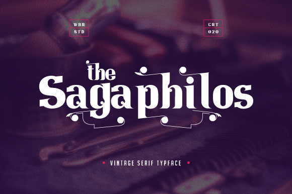 Sagaphilos: A Bold Serif Typeface That Transforms Brand Identity