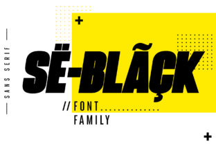 SeBlack: A Bold Sans Serif Typeface for Modern Web Design