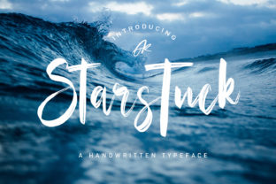 Starstuck: The Bold Handwritten Typeface for Your Next Craft Project