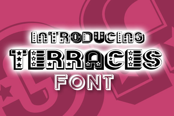 Terraces: The Bold Decorative Typeface for Vibrant Brand Identity