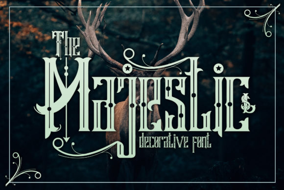 The Majestic Blackletter Font for Bold Handmade Designs